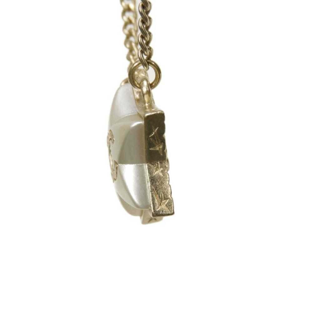 CHANEL Gold Logo Necklace - Picture 5 of 11